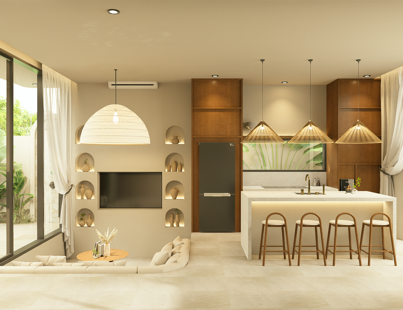 Leasehold - Your Dream Villa in Babakan - Modern Design, Prime Location, Canggu, Bali