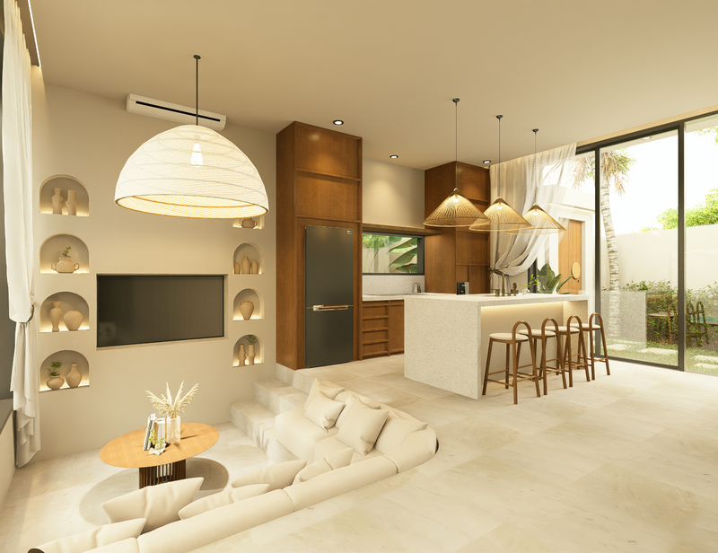 Leasehold - Your Dream Villa in Babakan - Modern Design, Prime Location, Canggu, Bali