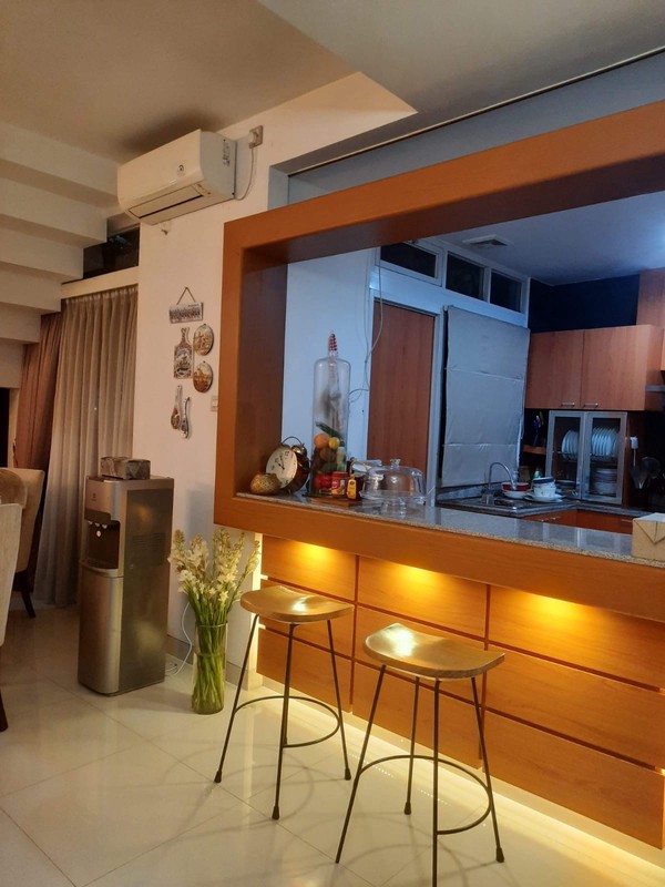 Rumah Semi Furnished Bebas Banjir, 2 Setengah Lantai Dalam Cluster di Jl Aria Putra, Serua Indah, Ciputat