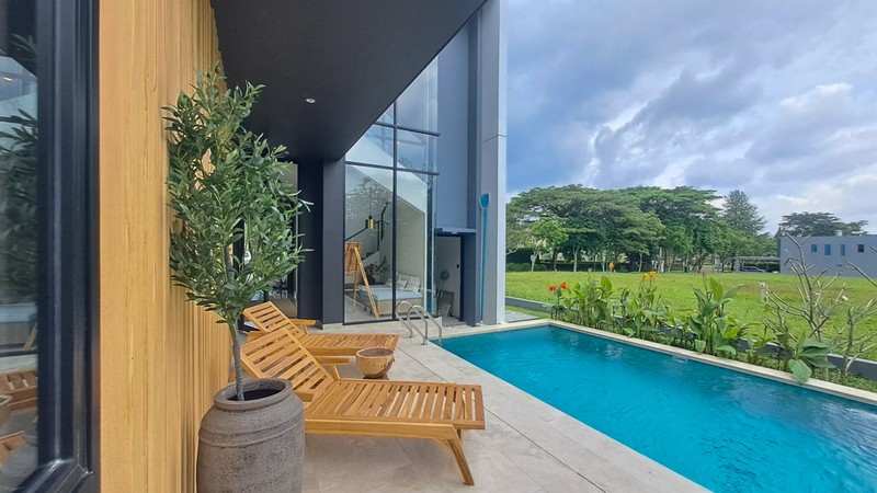 Rumah Mewah Luas & Asri Di Rancamaya Bogor, Akses Langsung Tol Bocimi  