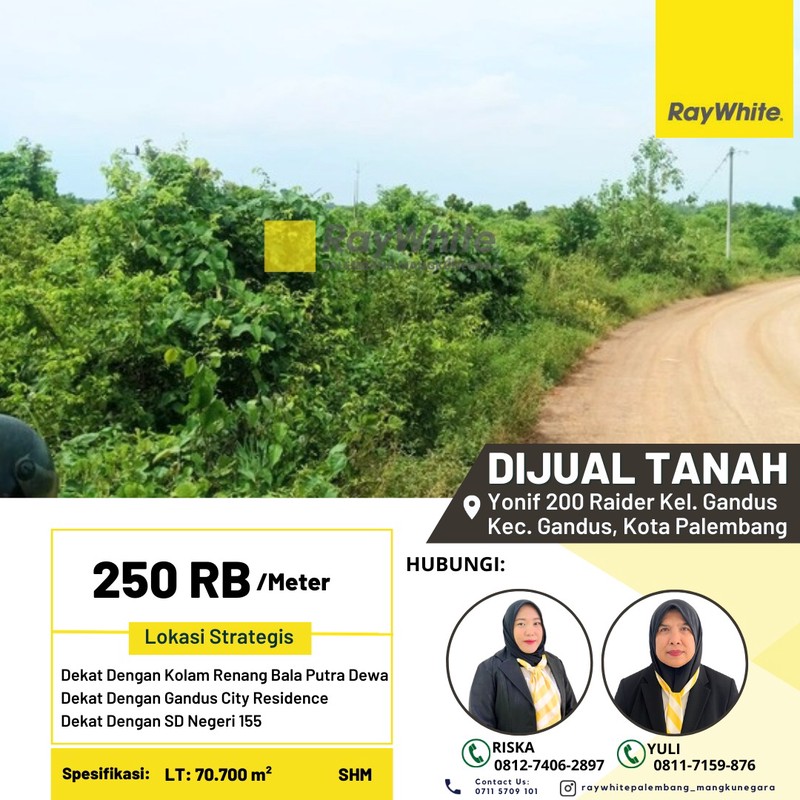 DIJUAL TANAH HARGA TERJANGKAU 