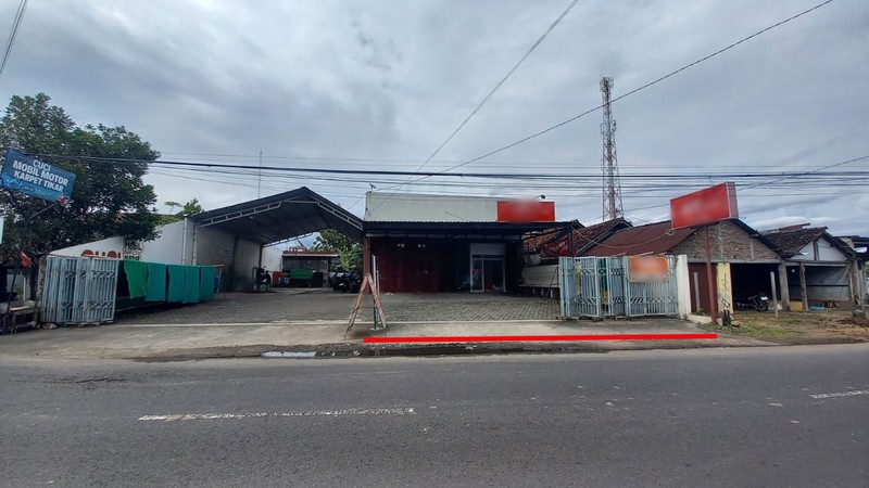 Disewakan Gudang Strategis di Pinggir Jalan Bakulan-Imogiri - Hanya 100 Meter dari Pasar Barongan, Sumberagung, Jetis, Bantul