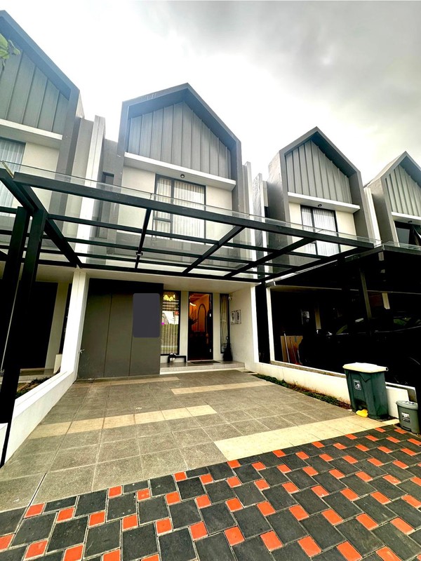 Rumah Brand New Fully Furnished 3 KT Vazza Living Graha Bintaro - 2 Carport & Smart Door Lock