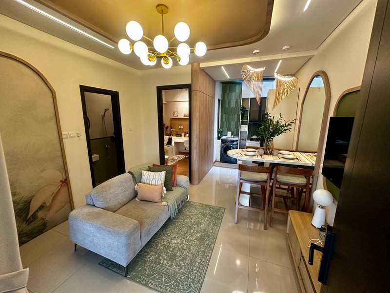 Rumah Brand New Fully Furnished 3 KT Vazza Living Graha Bintaro - 2 Carport & Smart Door Lock