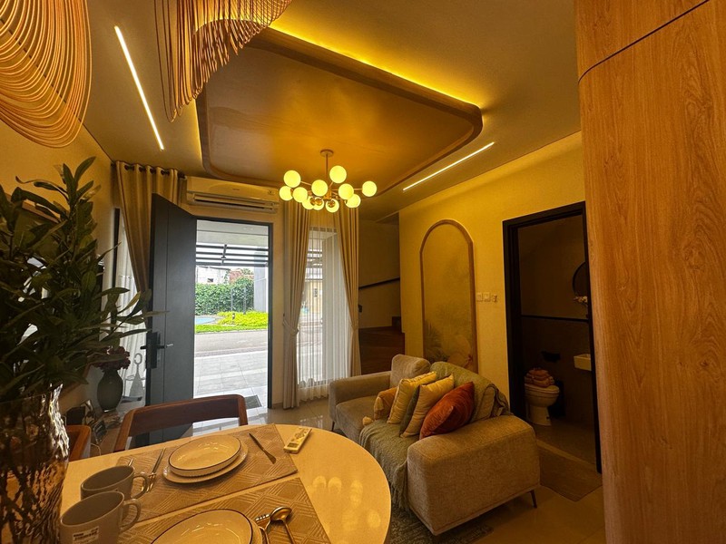 Rumah Brand New Fully Furnished 3 KT Vazza Living Graha Bintaro - 2 Carport & Smart Door Lock