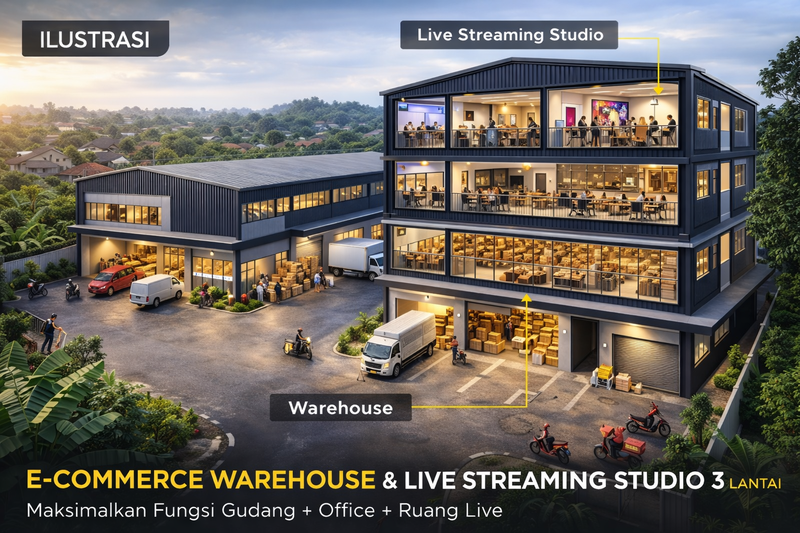 Tanah Komersial Siap Kembangkan Kawasan Mustika Jaya Bekasi