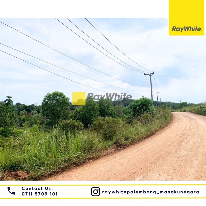 tanah jual palembang kota daerah gandus 