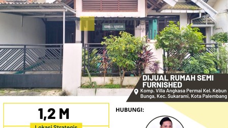 rumah jual full furnise palembang 