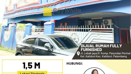 rumah jual palembang full furnise 
