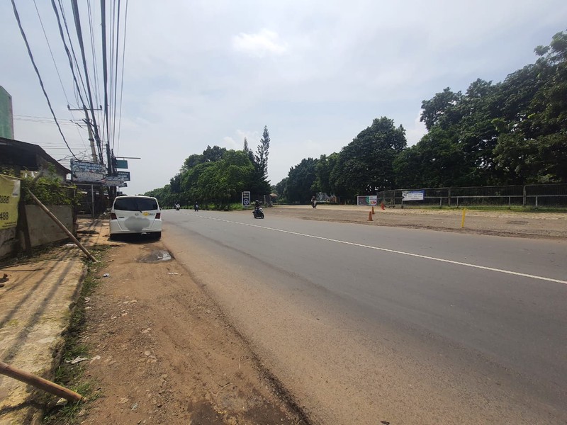 Kavling Pinggir Jalan Raya - Depan Mekarsari, Cileungsi