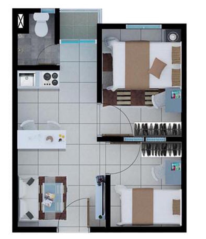 Apart Siap Huni Di Apart Cinere Resort Depok Jawa Barat