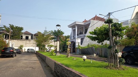 KAVLING SIAP BANGUN , LOKASI JALAN DOBEL WAY DI PERUMAHAN DHARMAHUSADA MAS