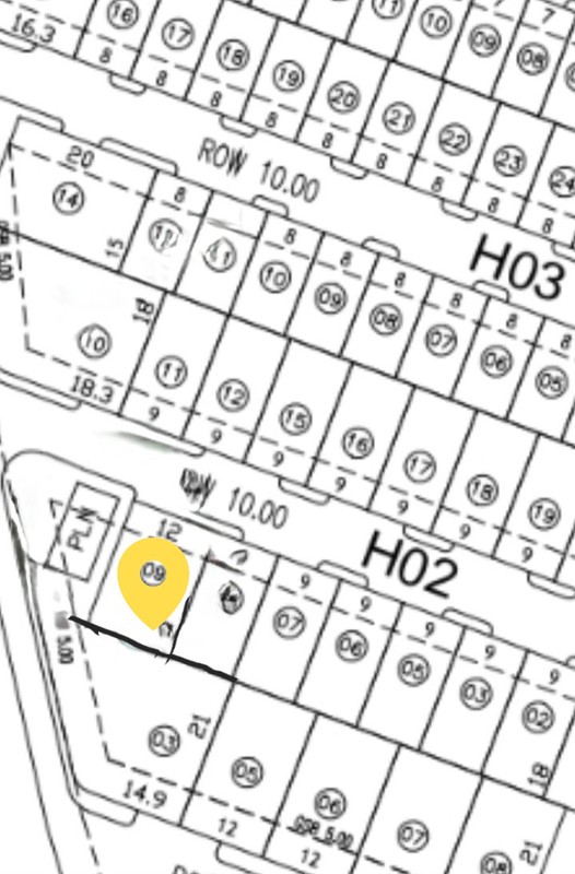 MURAH Rp. 8 Juta-an/m2 Dijual Tanah Kavling Citra Garden Citraland Sidoarjo.- Cluster Orchard Grand Futlerton Blok H2