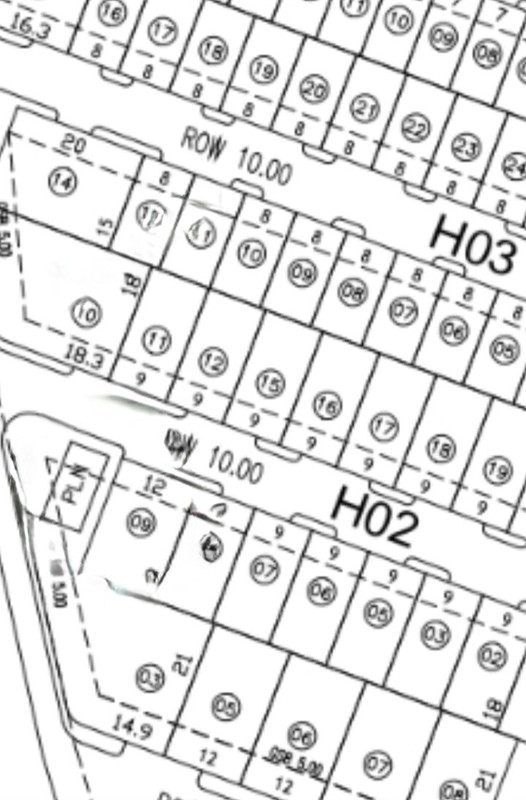 MURAH Rp. 8 Juta-an/m2 Dijual Tanah Kavling Citra Garden Citraland Sidoarjo.- Cluster Orchard Grand Futlerton Blok H2