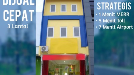 DIJYAL RUKO 3 LANTAI FULL RENOV RUNGKUT ASRI UTARA SURABAYA SELATAN