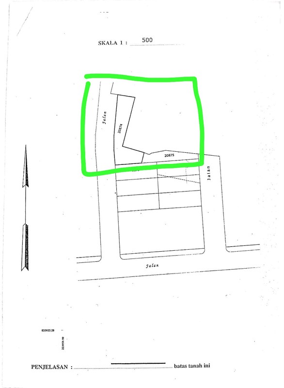 Tanah, Jl. Keselamatan, Pegadungan, Kalideres, Jakarta Barat