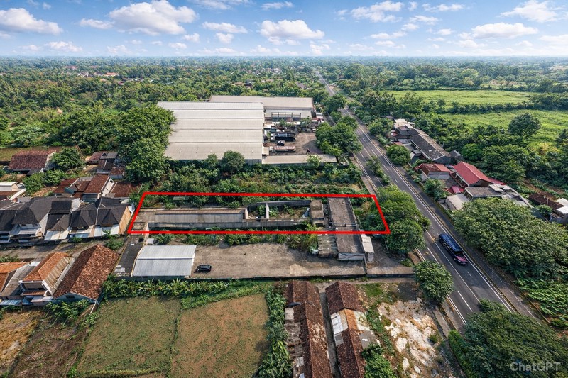 Investasi  Tanah 1046 Meter Persegi Luas Strategis Tepi Ring Road Timur Banguntapan, Bantul