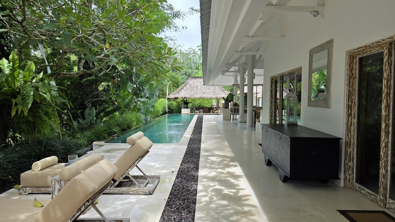 Leasehold - Peaceful Riverfront Sanctuary Surrounded by Lush Tropical Jungle in Cepaka, Bali