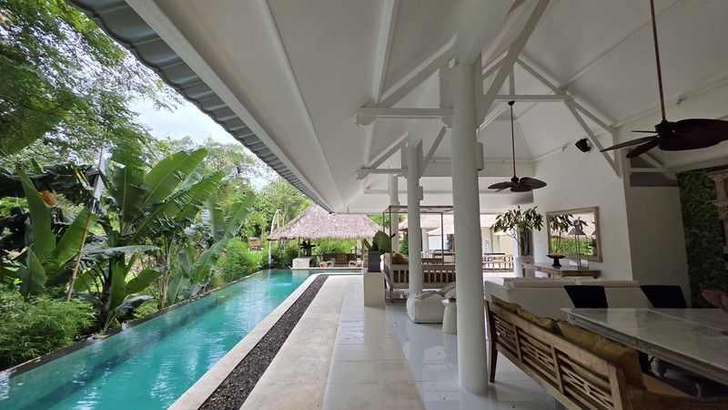 Leasehold - Peaceful Riverfront Sanctuary Surrounded by Lush Tropical Jungle in Cepaka, Bali