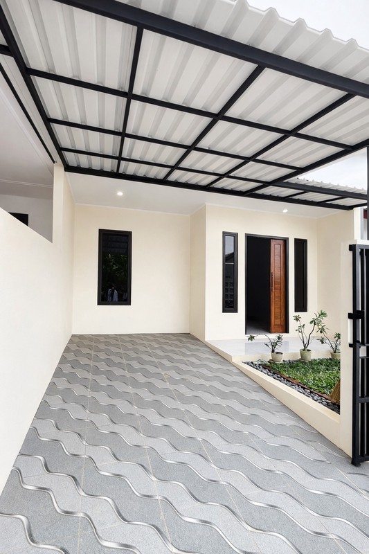 Rumah Minimalis Modern di Perum Griya Parahita BSD Pagedangan