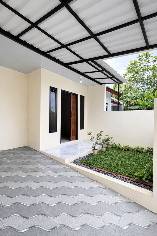 Rumah Minimalis Modern di Perum Griya Parahita BSD Pagedangan