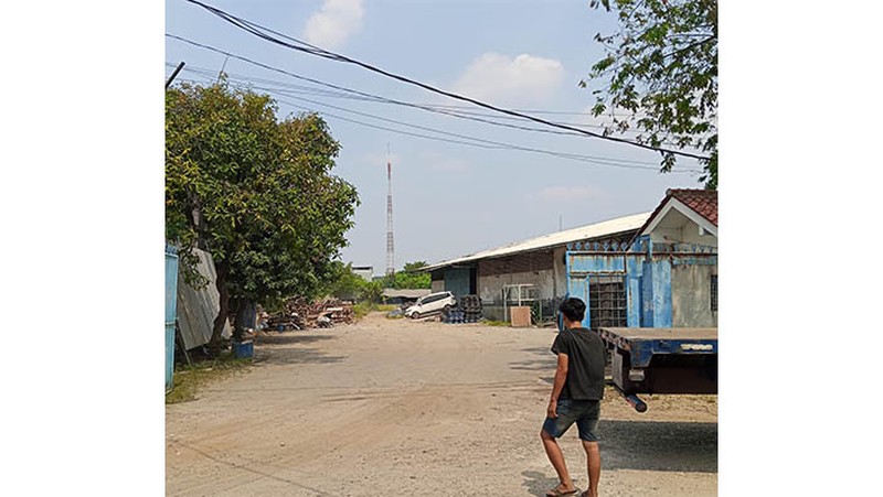 Gudang Raden Saleh, Karang Tengah, Tangerang, Luas tanah 4900m2