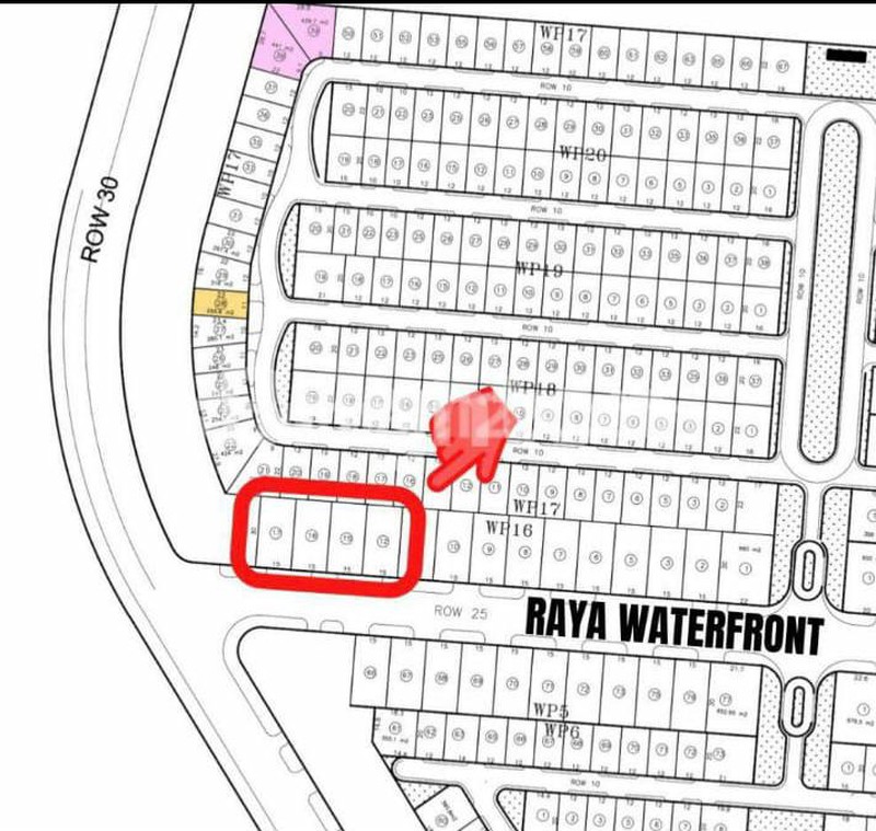 DIJUAL TANAH KAVLING JL RAYA WATERFRONT - CITRALAND SURABAYA BARAT