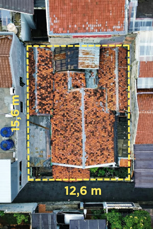 DIJUAL RUMAH TUA HITUNG TANAH - TEBET TIMUR, JAKARTA SELATAN