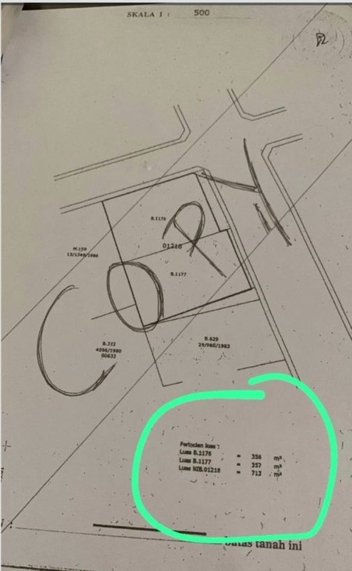 DIJUAL HITUNG TANAH - TOMANG, JAKARTA BARAT | LOKASI PREMIUM & LANGKA