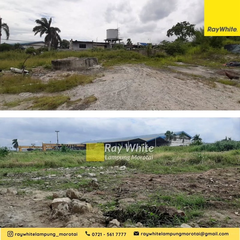 Tanah murah luas 3 hektar lokasi Panjang, bandar lampung