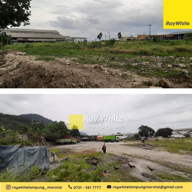 Tanah murah luas 3 hektar lokasi Panjang, bandar lampung