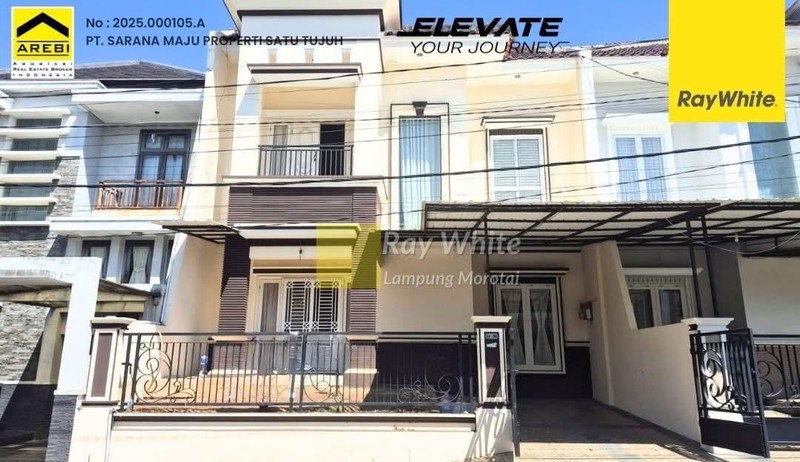 Rumah 2 lantai di Villa Citra 2 bandar lampung