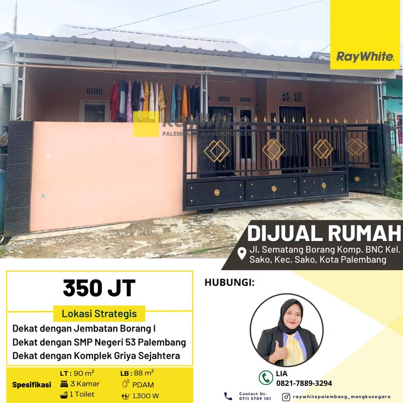 rumah jual palembang 