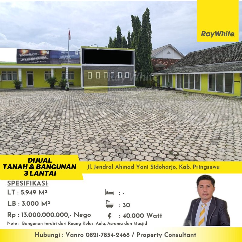 tanah dan bangunan murah pringsewu