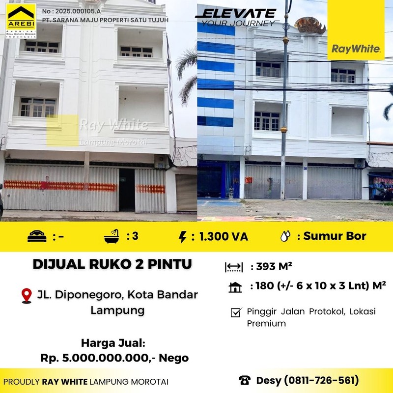 ruko murah diponegoro