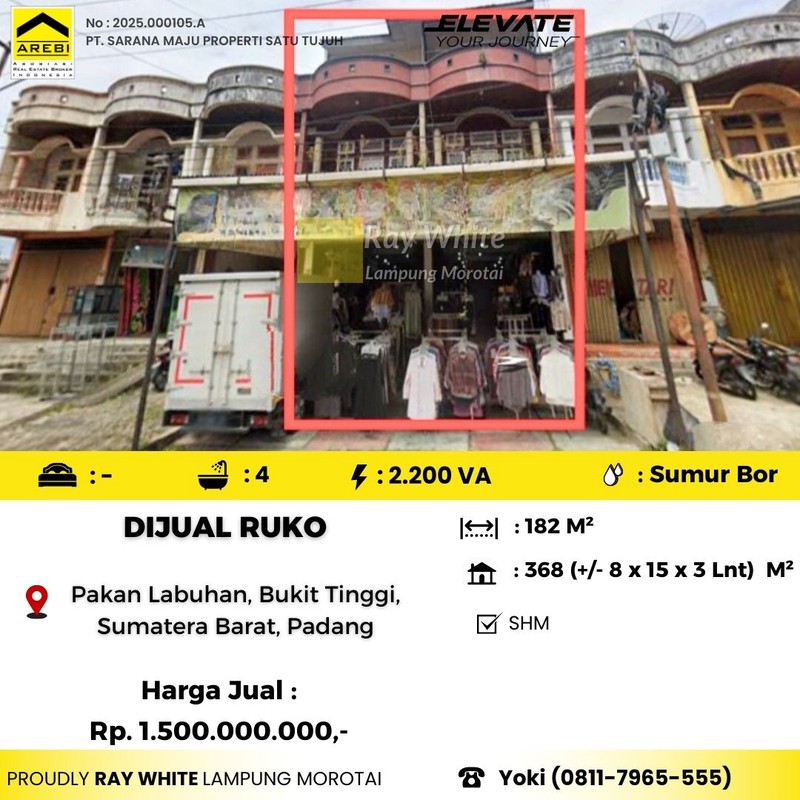 ruko murah sumatra barat