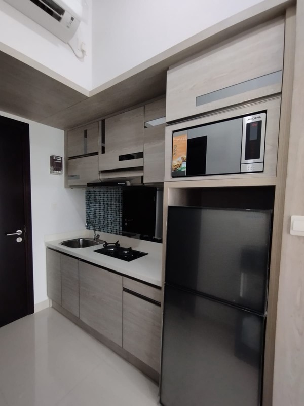 disewa apartemen casa de parco magnolia tower bsd city furnish type studio tinggal bawa koper siap huni