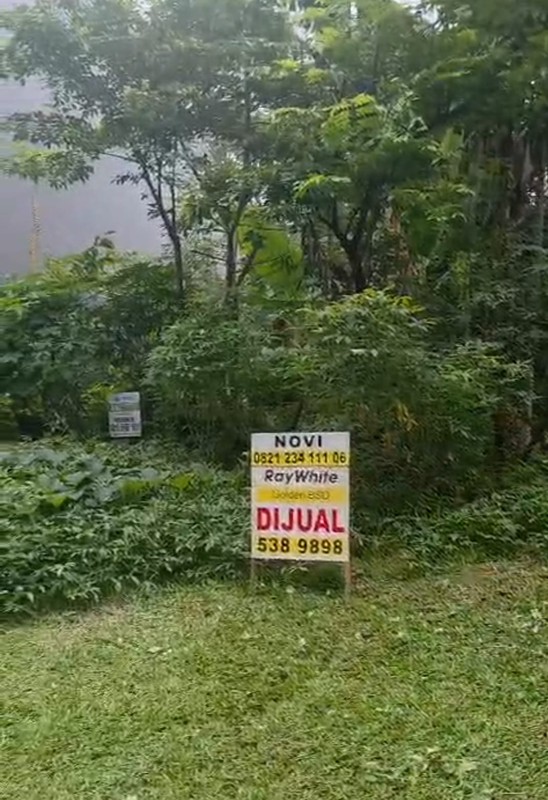 jual cepat tanah kavling area bsd city tirta golf good invest strategis tengah kota