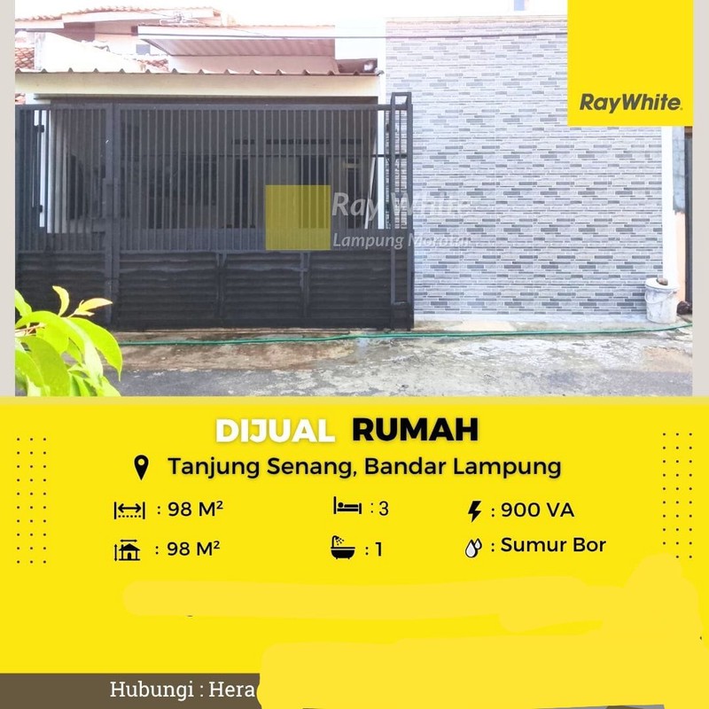 Dijual rumah di tanjung seneng