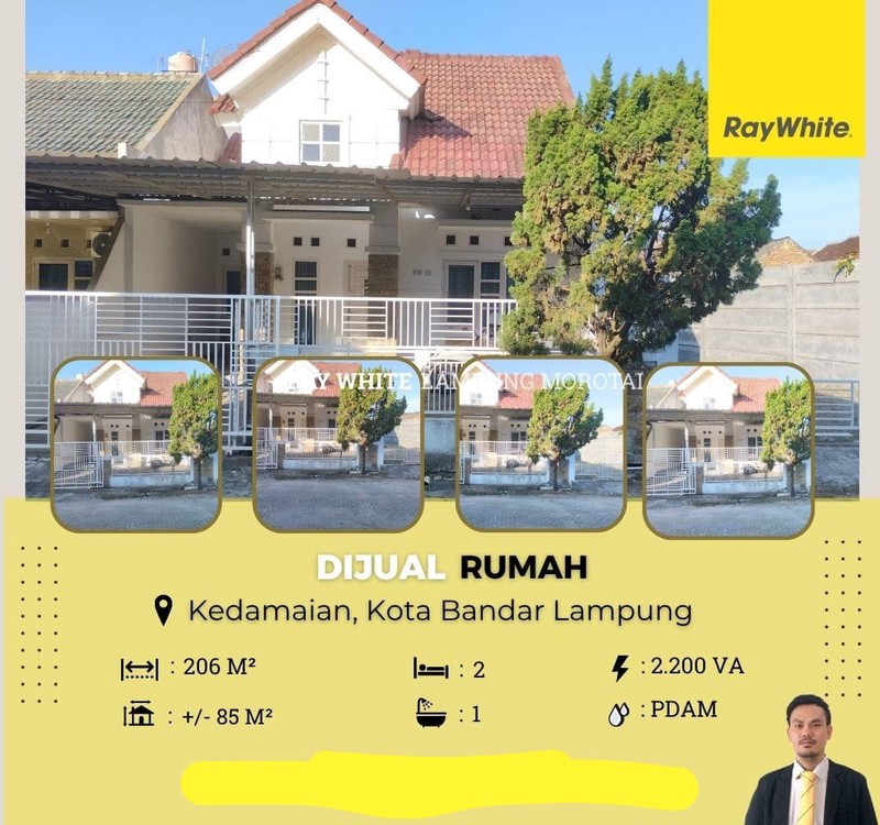 Dijual rumah di kedamaian