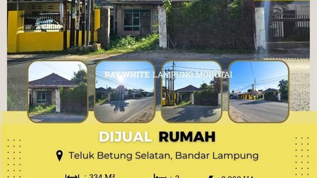 Dijual rumah di teluk betung