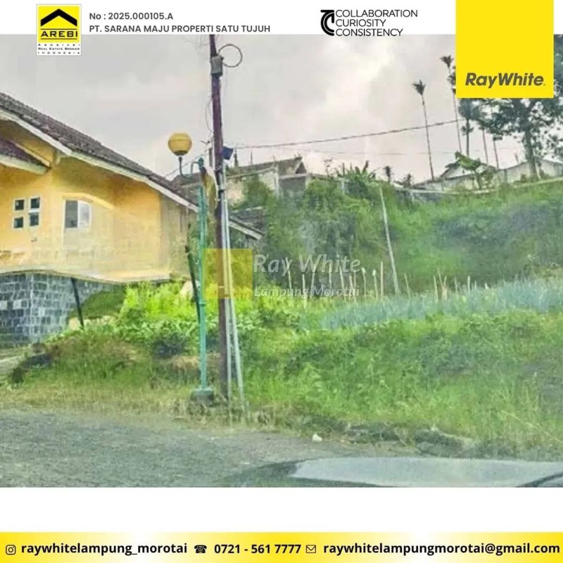 Tanah berlokasi di Villa Lotus Garden, Cipanas, Cianjur, Jawa Barat. 