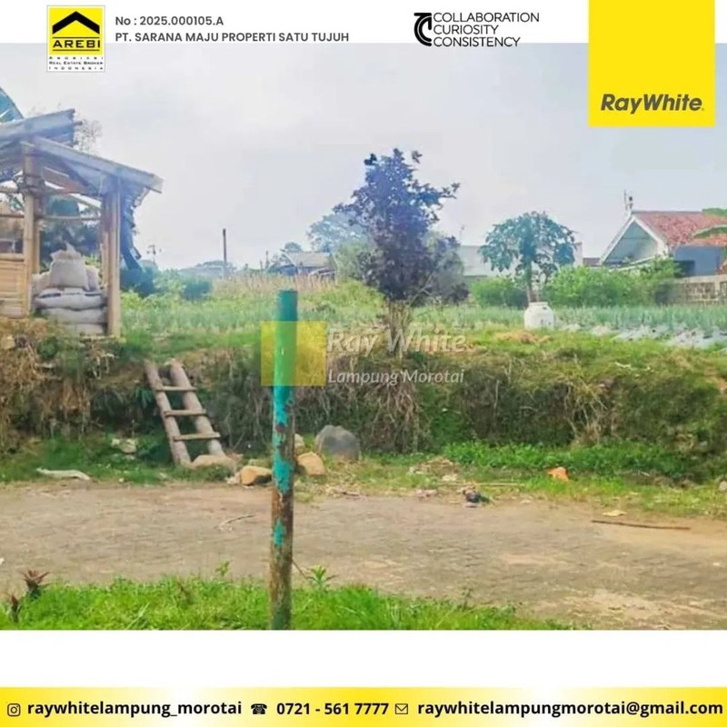 Tanah berlokasi di Villa Lotus Garden, Cipanas, Cianjur, Jawa Barat.