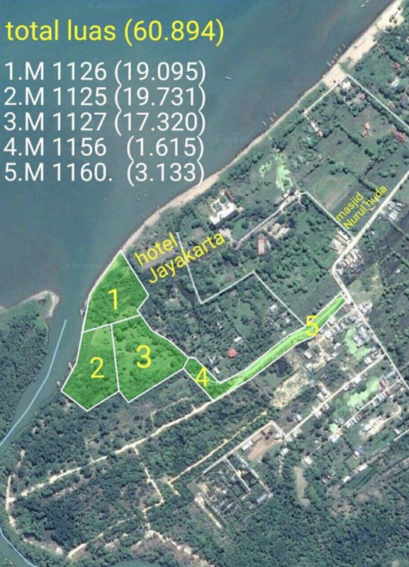 Tanah Strategis Labuan Bajo Pinggir Pantai