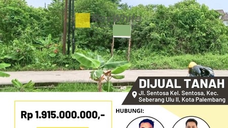 Dijual Tanah Murah di Kota Palembang 