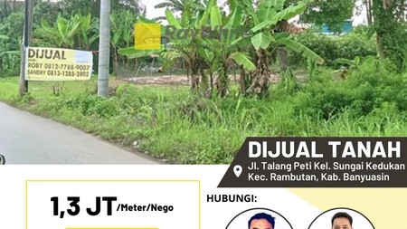 Dijual Tanah Murah Siap Bangun 