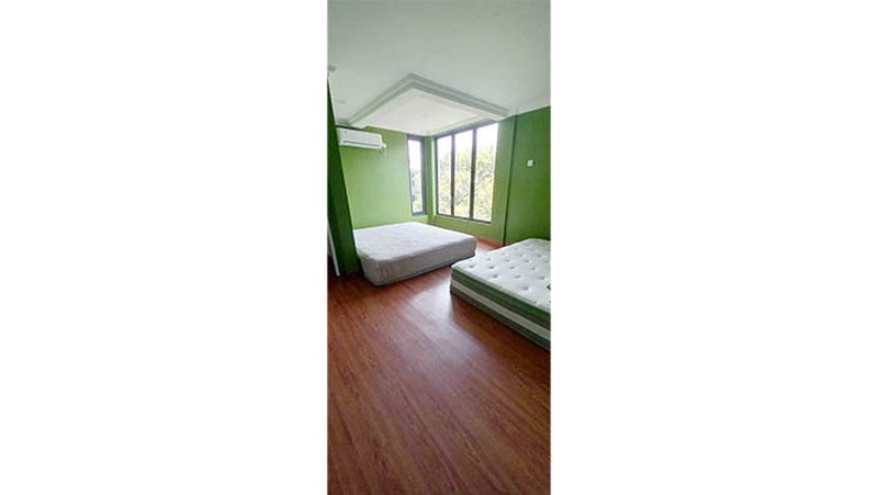 Rumah Danau Asri Sunter, Rumah baru, kerucut, tusuk sate