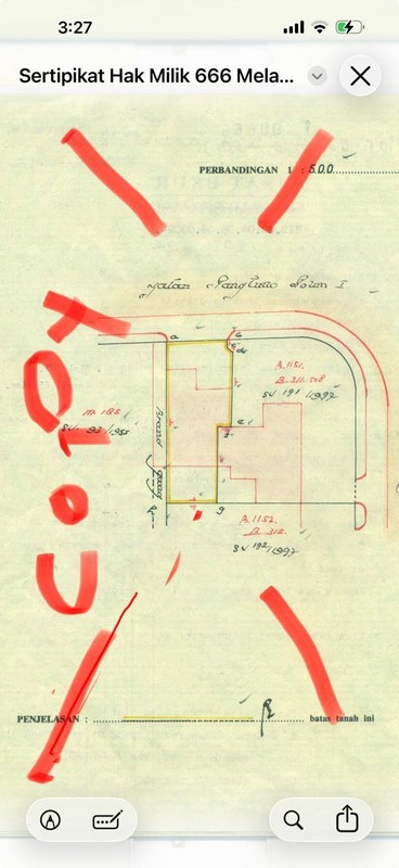 Di jual Rumah Lokasi Strategis di Jl. Panglima Polim, Melawai, Kebayoran Baru, Jakarta Selatan - Exclusive