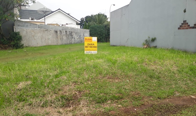 Kavling Strategis di Kencana Loka BSD City - Lingkungan bagus & Bernilai Tinggi