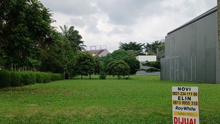 Dijual Tanah kavling di Teras Golf BSD City 